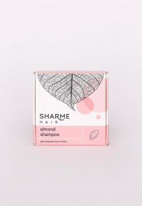 Натуральный твердый шампунь Sharme Hair Almond (Миндаль)